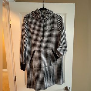 Tommy Hilfiger-size medium- mini knit hoodie dress